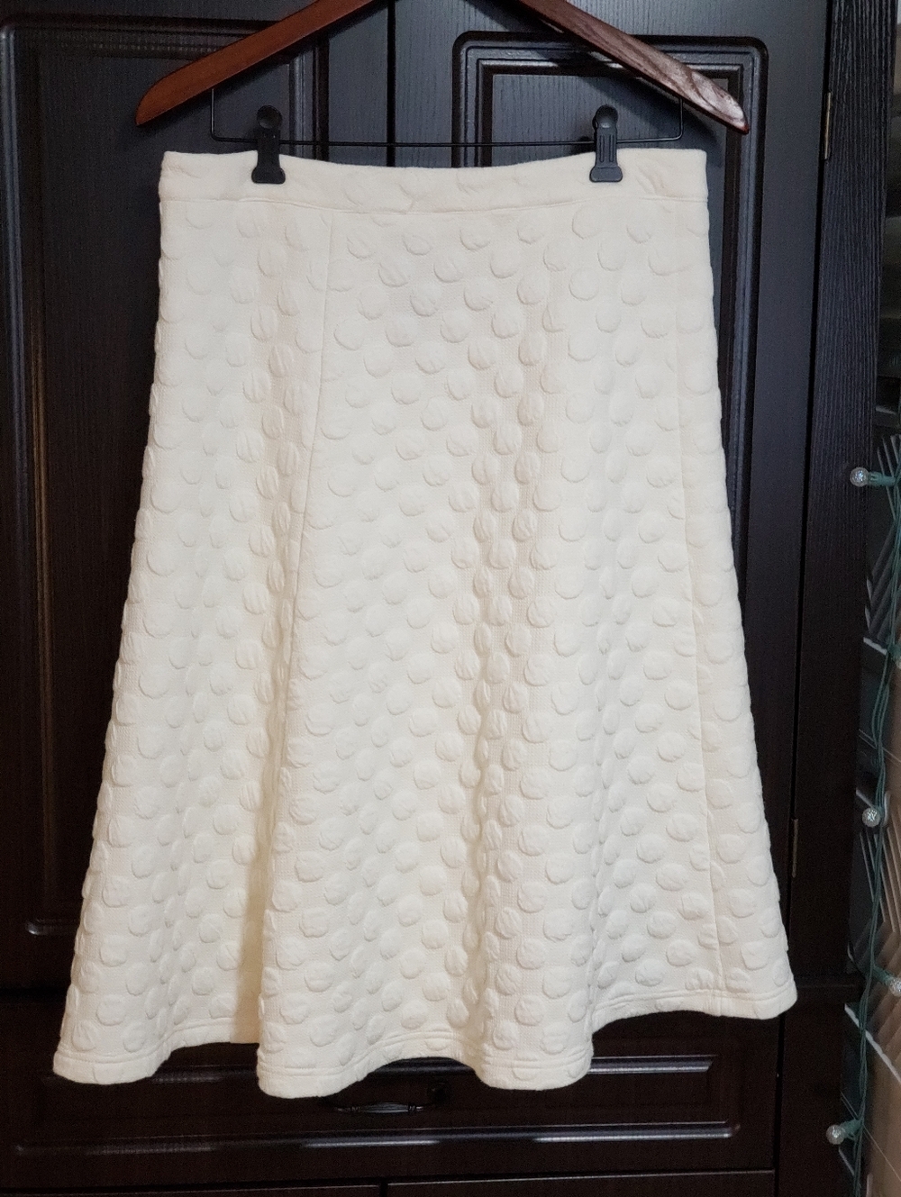 EUC HD In Paris Polka Dot Sweater Skirt, Size M